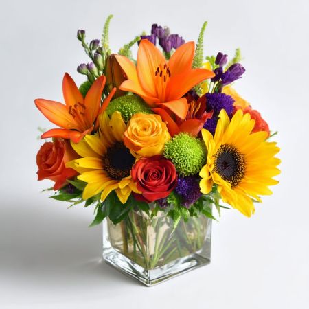 Morningside Florist Rancho Cordova - A warm and whimsical bouquet with autumn tones is perfect for sweater weather days.
