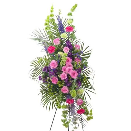 Morningside Florist Rancho Cordova - This beautiful combination of pink and purple flowers will show that they will be forever cherished.