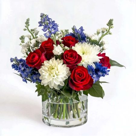 Morningside Florist Rancho Cordova - Designed to shine as brightly as the fireworks\u2014this bouquet captures the spirit of Independence Day beautifully.