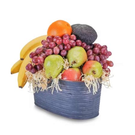 Morningside Florist Rancho Cordova - This combination of fresh and healthy fruit, including grapefruit, apples, oranges, pears and grapes, will make a delightful gift. Container may Vary.