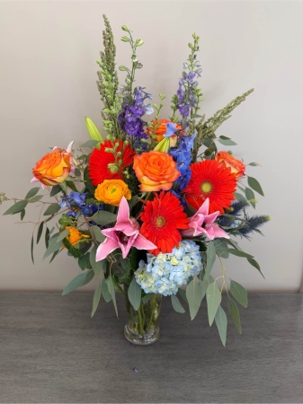 Blooms of Wayne Wayne - Brighten their day and send a warm hug with 'Get Well My Friend!' This cheerful bouquet is designed to lift spirits and bring a touch of sunshine indoors. A vibrant mix of blossoms creates a comforting and uplifting display perfect for someone needing a little TLC. Imagine the soft petals and sweet fragrance filling their space a gentle reminder that you're thinking of them during their recovery. It’s more than just flowers; it's a gesture of care and support to say 'Get Well Soon!' 