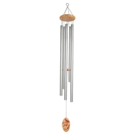 Log Cabin Florist Bakersfield - Soothing Papillion Butterfly Wind Chime -36"