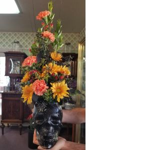 Black Skull Boo-quet