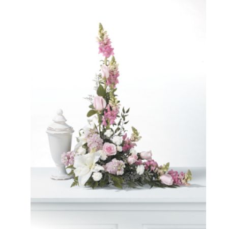 DiBella Flowers & Gifts Las Vegas - Whites & Pinks Memorial Urn Arrangement
* Similar seasonal blooms may be substituted.