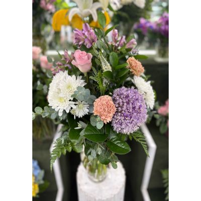 DiBella Flowers & Gifts Las Vegas - Mix of Color Arrangement IN THE COOLER 