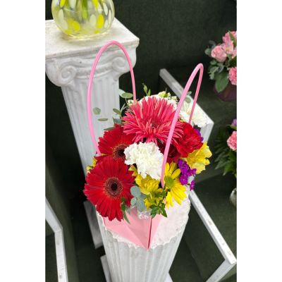 DiBella Flowers & Gifts Las Vegas - Flower Tote Bag IN THE COOLER 