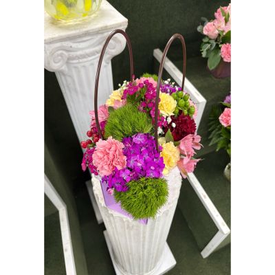 DiBella Flowers & Gifts Las Vegas - Flower Tote Bag IN THE COOLER 