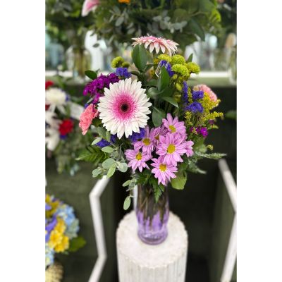 DiBella Flowers & Gifts Las Vegas - Mix of Color Arrangement IN THE COOLER 