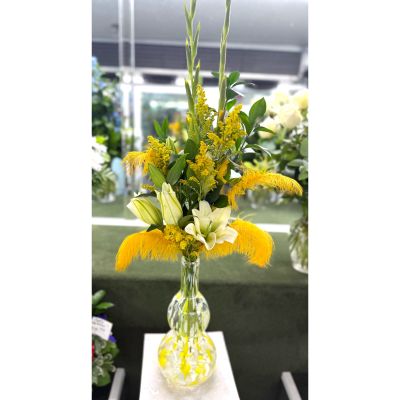 DiBella Flowers & Gifts Las Vegas - GOLDEN GATE ARRANGEMENT IN THE COOLER