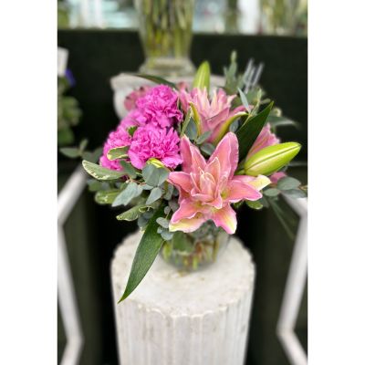 DiBella Flowers & Gifts Las Vegas - All Pink Arrangement IN THE COOLER 