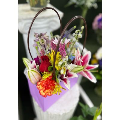 DiBella Flowers & Gifts Las Vegas - FLOWER TOTE BAG IN THE COOLER