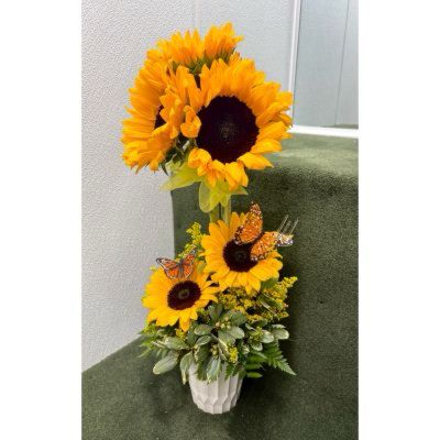 DiBella Flowers & Gifts Las Vegas - Sunflower Topiary IN THE COOLER 