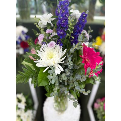 DiBella Flowers & Gifts Las Vegas - BLOOM BURST ARRANGEMENT IN THE COOLER
