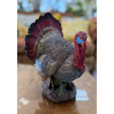 DiBella Flowers & Gifts Las Vegas - THANKSGIVING TURKEY STATUE DECORATION 