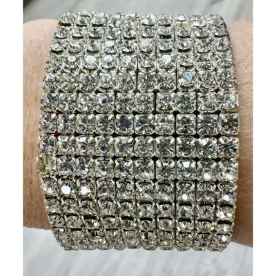 B- Thick Diamond Bling Wristlet  Addon