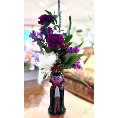 DiBella Flowers & Gifts Las Vegas - Brighten someone's day with our Bloom Sucker Arrangement in the Cooler, a delightful mix of fresh, seasonal blooms arranged in a charming vase. This arrangement is perfect for spontaneous gifting or adding a touch of color to any space. Available for same-day pickup at our Las Vegas location.