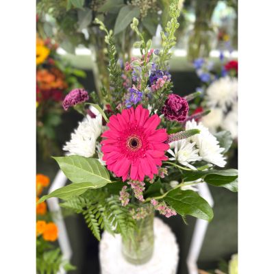 DiBella Flowers & Gifts Las Vegas - Berry Bright Arrangement In the Cooler