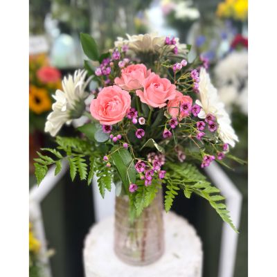 DiBella Flowers & Gifts Las Vegas - Precious Petals Arrangement In the Cooler