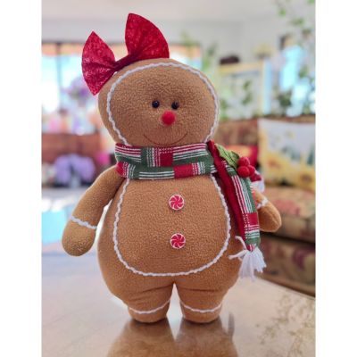 DiBella Flowers & Gifts Las Vegas - Red Bow Gingerbread-girl