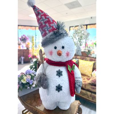 DiBella Flowers & Gifts Las Vegas - Sweeping Snowman Holiday Decoration 