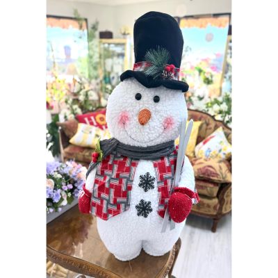 DiBella Flowers & Gifts Las Vegas - Skiing Snowman Holiday Decoration