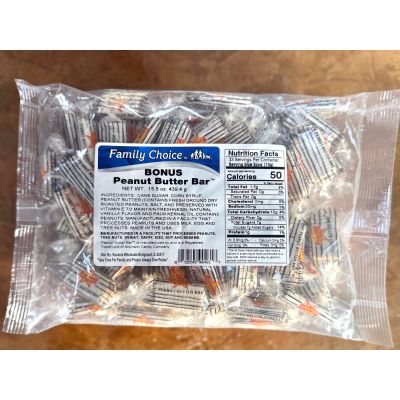 DiBella Flowers & Gifts Las Vegas - Enjoy a 15.5 oz bag of Peanut Butter Bars, a great classic candy for all occasions. Available for same-day delivery in Las Vegas from DiBella Flowers & Gifts