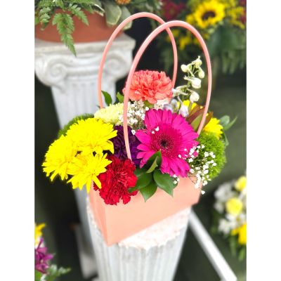 DiBella Flowers & Gifts Las Vegas - Flower Tote Bag In the Cooler