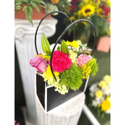DiBella Flowers & Gifts Las Vegas - Flower Tote Bag In the Cooler