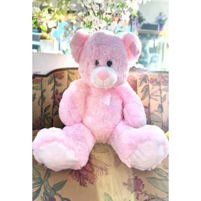 DiBella Flowers & Gifts Las Vegas - Say hello to our Blush Pink Sweetheart Bear!
Soft, fluffy, and irresistibly huggable, this pastel pink teddy is made to brighten anyone’s day. With its velvety fur, matching pink nose, and a delicate satin bow, it brings the perfect mix of charm and comfort. Whether it’s for a birthday, Valentine’s Day, or a “just because” surprise, this cuddly cutie is guaranteed to spread warmth, smiles, and a whole lot of sweetness.