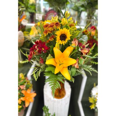 DiBella Flowers & Gifts Las Vegas - Honeydew Harvest Arrangement In the Cooler