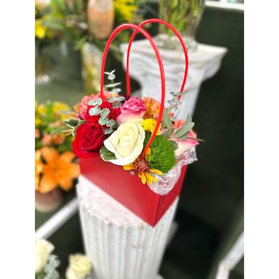 DiBella Flowers & Gifts Las Vegas - Flower Tote Bag In the Cooler