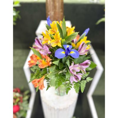 DiBella Flowers & Gifts Las Vegas - Color Pop Arrangement In the Cooler