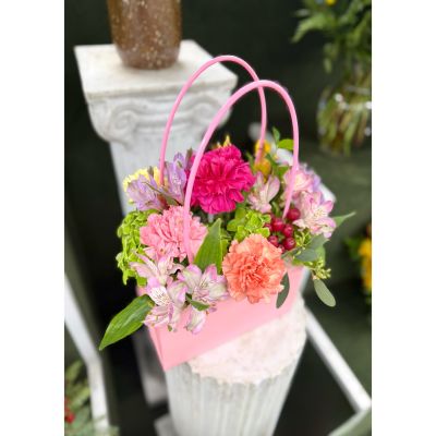 DiBella Flowers & Gifts Las Vegas - Flower Tote Bag In the Cooler