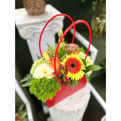 DiBella Flowers & Gifts Las Vegas - Flower Tote Bag In the Cooler