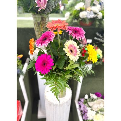 DiBella Flowers & Gifts Las Vegas - Splash of Color Arrangement In the Cooler