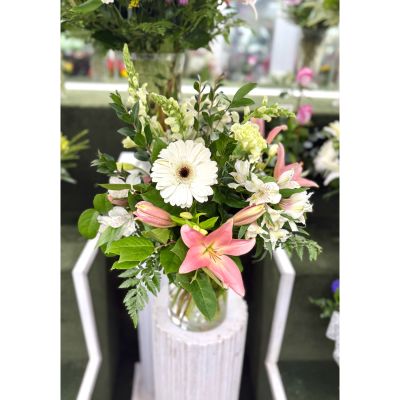 DiBella Flowers & Gifts Las Vegas - Soft Petals Arrangement In the Cooler