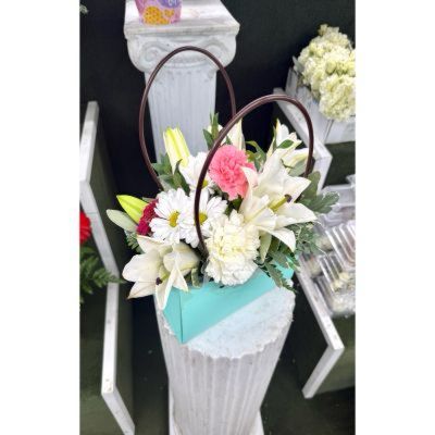 DiBella Flowers & Gifts Las Vegas - Flower Tote Bag In The Cooler