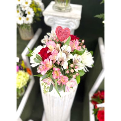 DiBella Flowers & Gifts Las Vegas - Love You Most Cube Arrangement In the Cooler