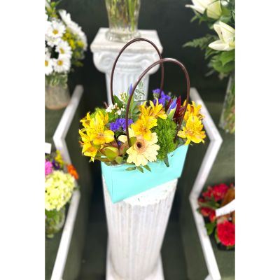 DiBella Flowers & Gifts Las Vegas - Flower Tote Bag In the Cooler
