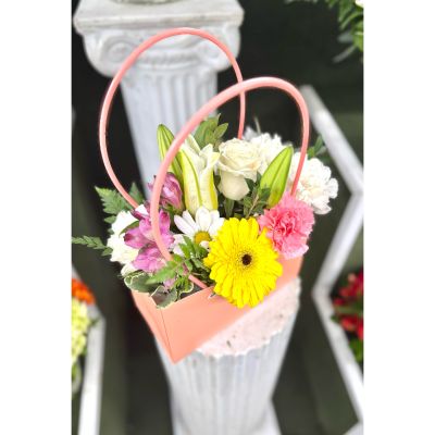 DiBella Flowers & Gifts Las Vegas - Flower Tote Bag In the Cooler