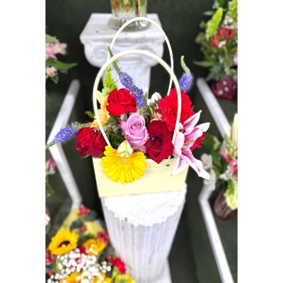 DiBella Flowers & Gifts Las Vegas - Flower Tote Bag In the Cooler