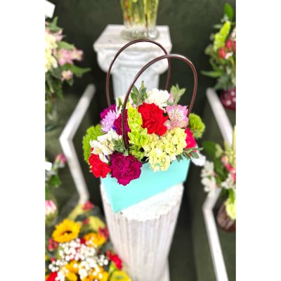 DiBella Flowers & Gifts Las Vegas - Flower Tote Bag In the Cooler