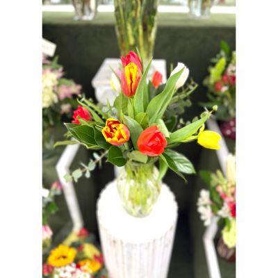 DiBella Flowers & Gifts Las Vegas - Totally Tulips Arrangement In the Cooler