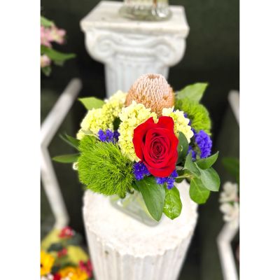 DiBella Flowers & Gifts Las Vegas - Wild at Heart Arrangement In the Cooler