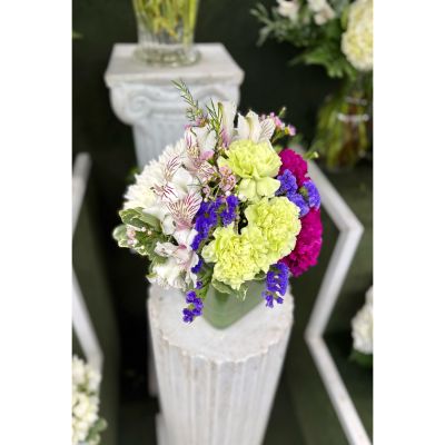 DiBella Flowers & Gifts Las Vegas - Cute Cube Arrangement In the Cooler