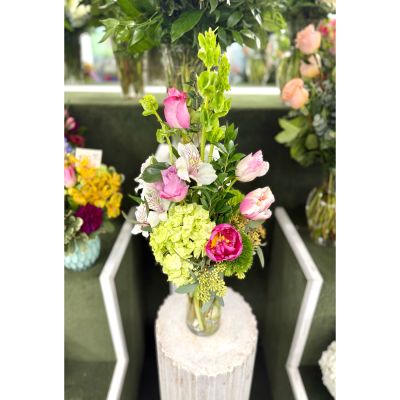 DiBella Flowers & Gifts Las Vegas - Passionately Perfect Arrangement In the Cooler