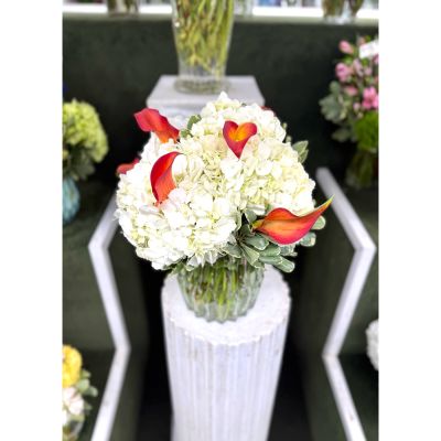 DiBella Flowers & Gifts Las Vegas - Sunset In Bloom Arrangement In the Cooler