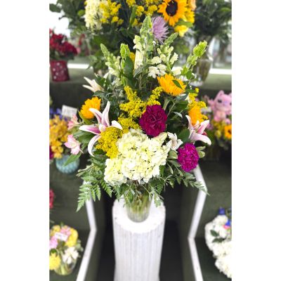 DiBella Flowers & Gifts Las Vegas - Blossoming Blooms Arrangement In the Cooler