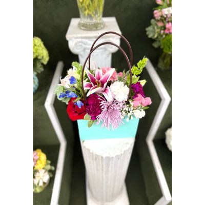 DiBella Flowers & Gifts Las Vegas - Flower Tote Bag In the Cooler