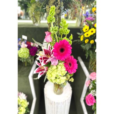 DiBella Flowers & Gifts Las Vegas - Passionately Perfect Arrangement In the Cooler